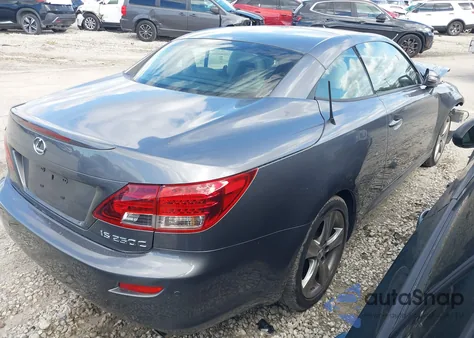 2012 Lexus Is 250C from USA, damaged, VIN JTHFF2C26C2524567